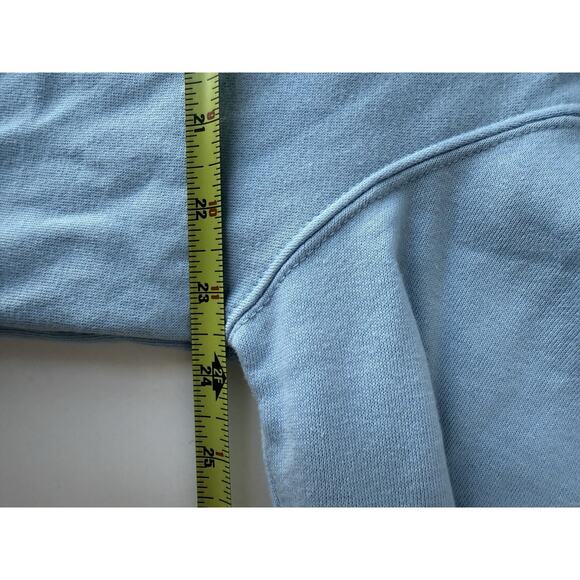 Hello Kitty Ski Club Women Hoodie 2xl Blue Graphic Print Y2K Ringstones String - Picture 7 of 9